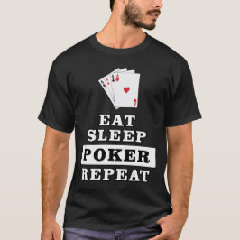 Camiseta Diseño de póquer divertido