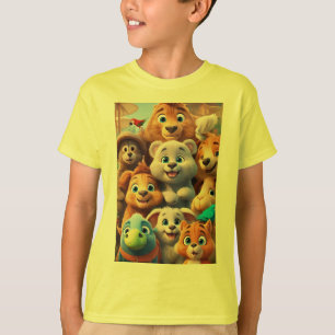 Camiseta Diseño de portada de libros para animales Adorable