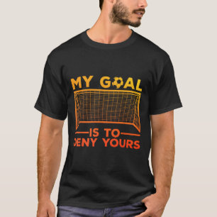Camiseta Diseño de portero de fútbol para hombre mujer juga