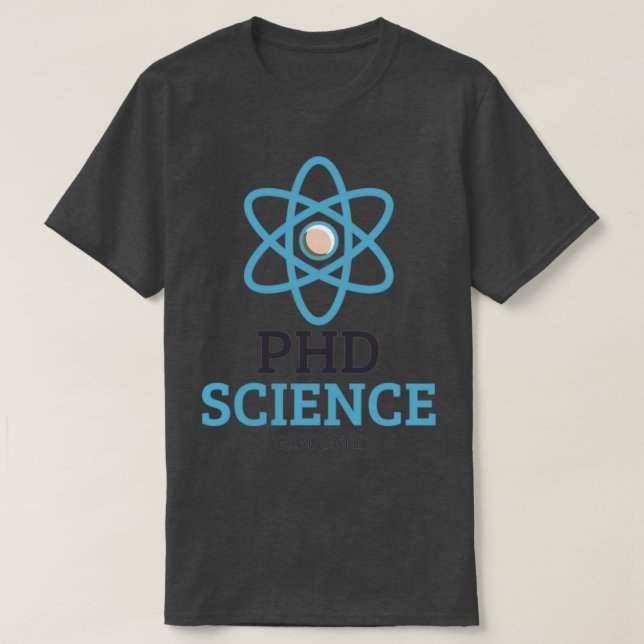Camiseta Diseño de posgrado en ciencias del doctorado 1 (Diseño del anverso)