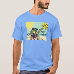 Camiseta Diseño de postales de verano Cicada