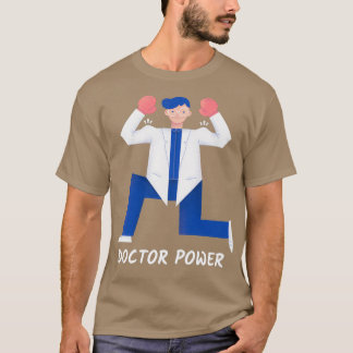 Camiseta diseño de potencia médica 1