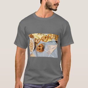 Camiseta Diseño de Pretzel: Un giro sabroso de diversión y 