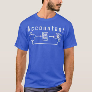 Camiseta DISEÑO DE PROFESIÓN DE Contadores