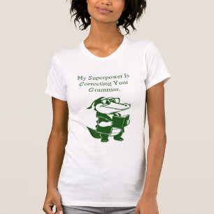 Camiseta Diseño de profesor de inglés divertido superpoder