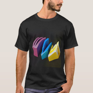 Camiseta Diseño de profundidad 3D - Arte visual realista