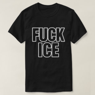 Camiseta Diseño de protesta Anti-ICE «FC*K ICE» – 