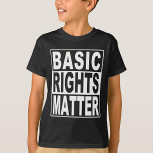 Camiseta Diseño de protesta de derechos básicos para Pegati