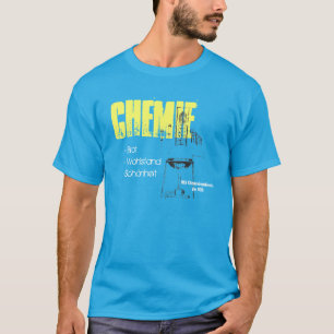 Camiseta Diseño de publicidad de química DDR