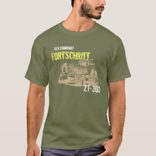 Camiseta Diseño de publicidad tractores DDR