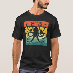 Camiseta Diseño De Pulpo Guay Para Hombres Mujeres Niños Vi
