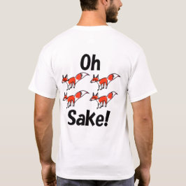 Camiseta Diseño de Pun divertido de Zorro por Sake