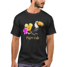 Diseño de Pura Vida Tropical Toucan