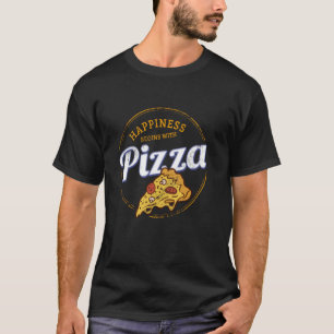 Camiseta Diseño de queso vintage snack retro pizza napolita