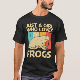 Camiseta Diseño De Rana Cuta Para Chicas Mascota De Toad Ca