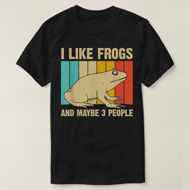 Camiseta Diseño De Rana Cuta Para Hombres Atrapados Mujeres (Diseño del anverso)