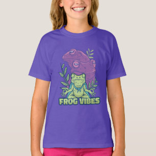 Camiseta Diseño de rana meditando yoga