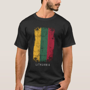 Camiseta Diseño de recuerdos de Lituania - Bandera del país