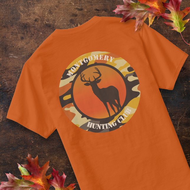 Camiseta Diseño de redondeo de ciervos y camos (Subido por el creador)