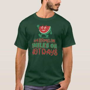 Camiseta Diseño de refrescante espíritu de sandía