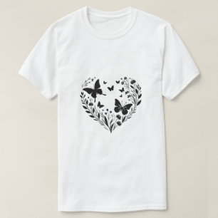 Camiseta Diseño de regalo inspirado en blanco y negro