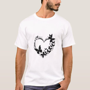 Camiseta Diseño de regalo inspirado en blanco y negro