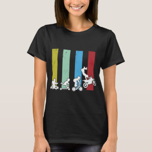 Camiseta Diseño de regalo para la Evolución de la Bicicleta