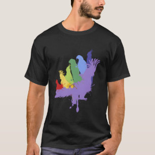 Camiseta Diseño De Regalos De Cockatiel De Macaw Parrot Par