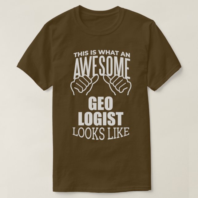 Camiseta Diseño de regalos divertidos de geología (Diseño del anverso)