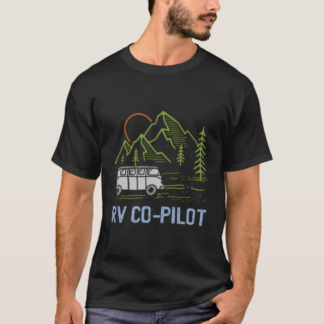 Camiseta Diseño De Regalos Para Los Fans De Campervan Motor (Anverso)