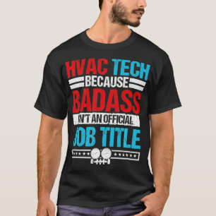 Camiseta Diseño De Regalos Técnicos De HVAC En La Parte Pos