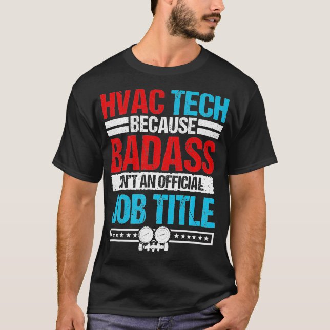 Camiseta Diseño De Regalos Técnicos De HVAC En La Parte Pos (Anverso)