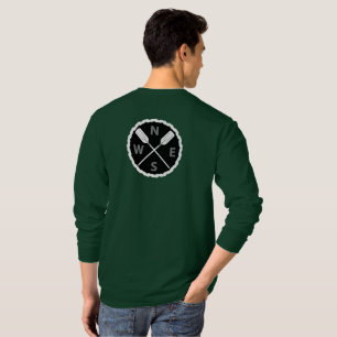 Camiseta Diseño de remo en el Explorador - Larga durmiente 