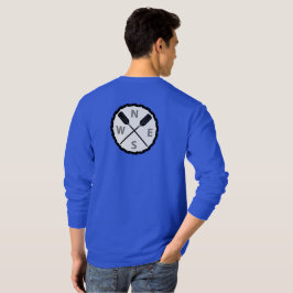 Camiseta Diseño de remo en el explorador - Largo estilo bás