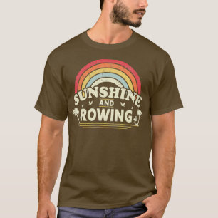 Camiseta Diseño de remo Sunshine para hombres o mujeres ret