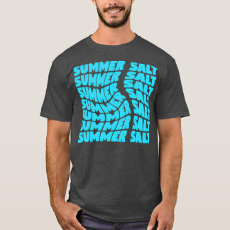 Camiseta diseño de remolinos salinos de verano