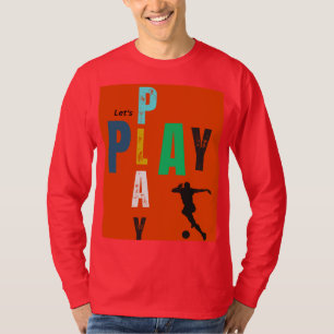 Camiseta Diseño de reproducción de escritura