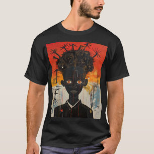 Camiseta diseño de resiliencia y patrimonio de empoderamien