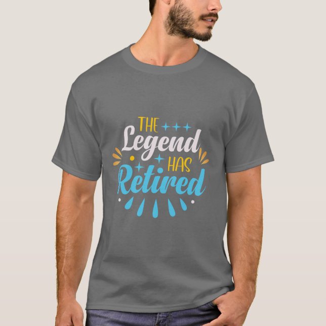 Camiseta Diseño de retiro divertido (Anverso)