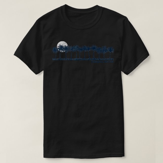 Camiseta Diseño de retroceso retro de la cosecha de kalapan (Diseño del anverso)