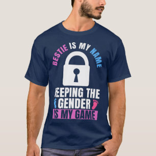 Camiseta Diseño de revelación de género para un cuidador de