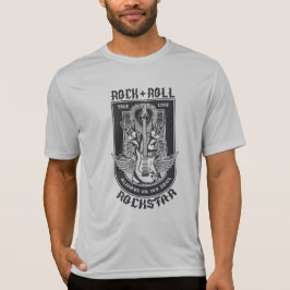 Camiseta Diseño de rock de guitarra