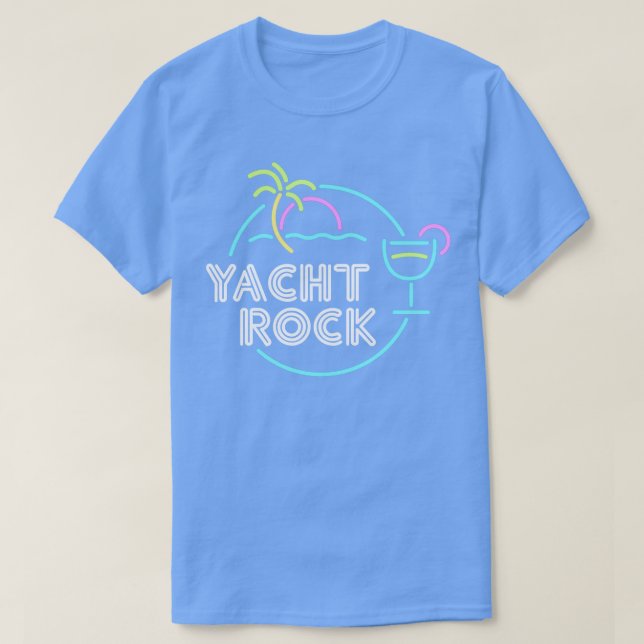 Camiseta Diseño de rock yate Cocktail Hour (Diseño del anverso)