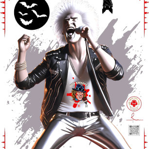 Camiseta Diseño de rockeros cromados exclusivos de Zazzle