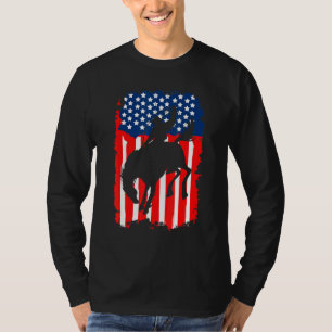 Camiseta Diseño de rodeo para hombres mujeres Yehaw Bronc R