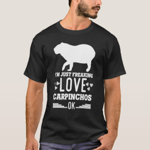 Camiseta Diseño de roedores gigantes de Capibara para amant
