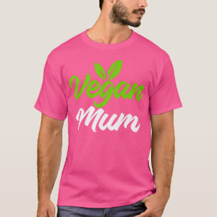 Camiseta Diseño de ropa ligera de Mamá vegana para mamá veg