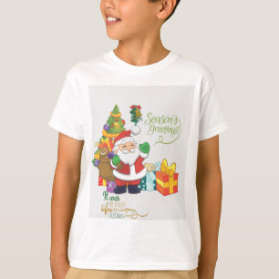 Camiseta Diseño de ropa para navidades Santa