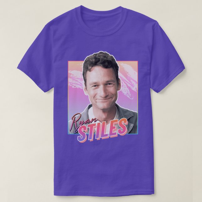Camiseta Diseño de Ryan Stiles 80 (Diseño del anverso)