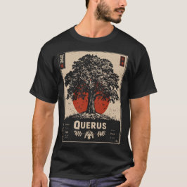 Camiseta Diseño de Sabiduría Forestal de la Antigua Arboled